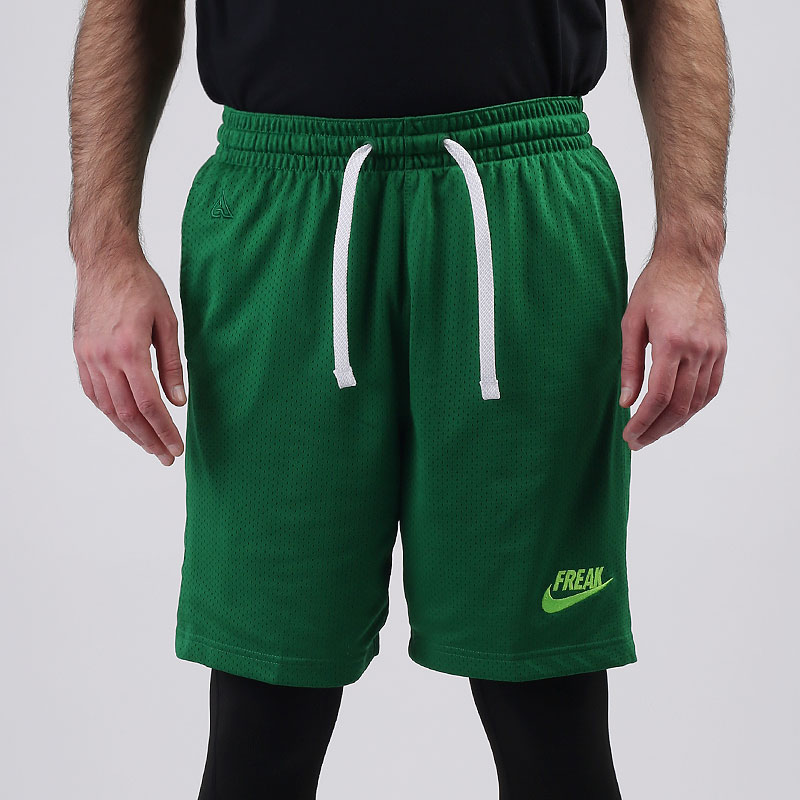 мужские зеленые шорты  Nike Giannis Basketball Shorts CK6212-302 - цена, описание, фото 2